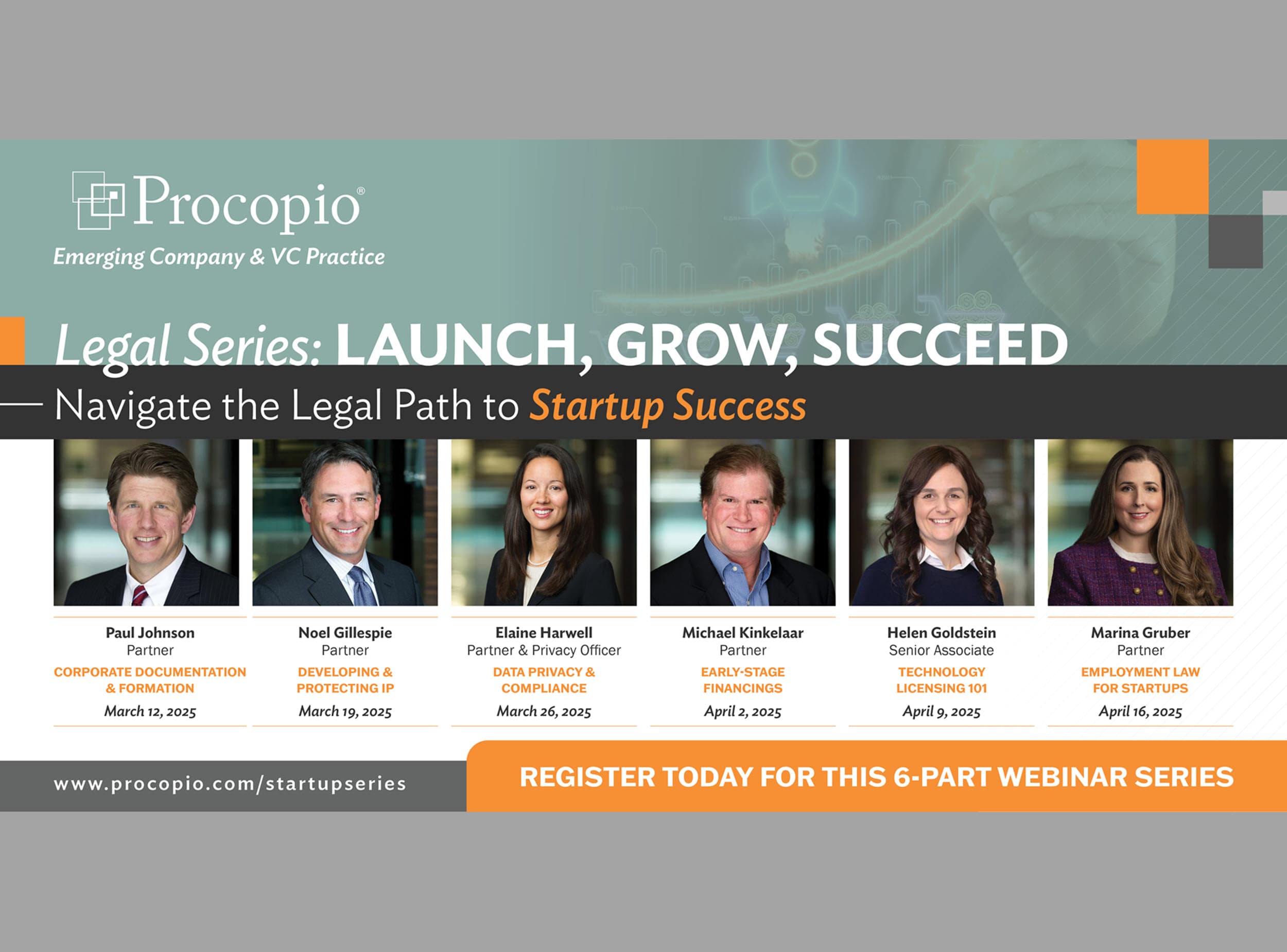 Legal Series: Startup, Grow, Succeed