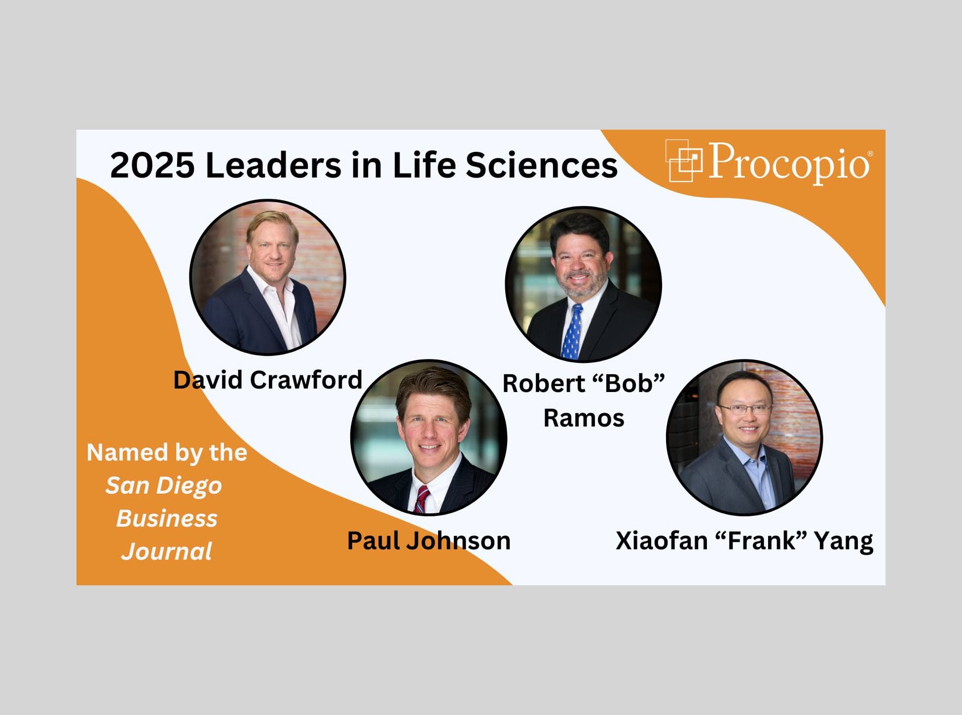 4 Procopio Partners Named 2025 Leaders of Influence in Life Sciences