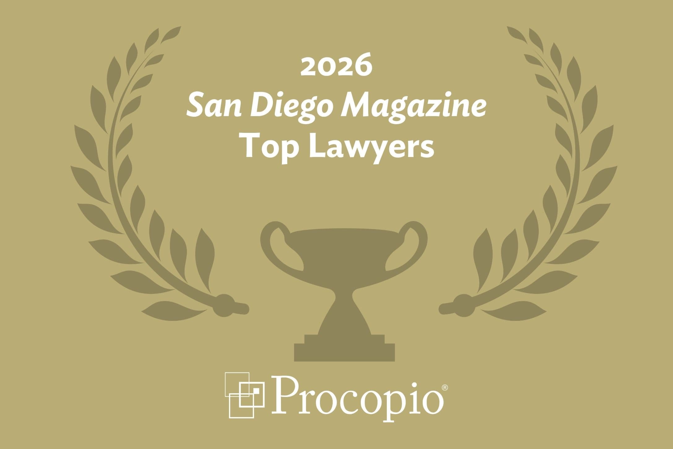 13 Procopio Attorneys Named Top Lawyers by San Diego Magazine